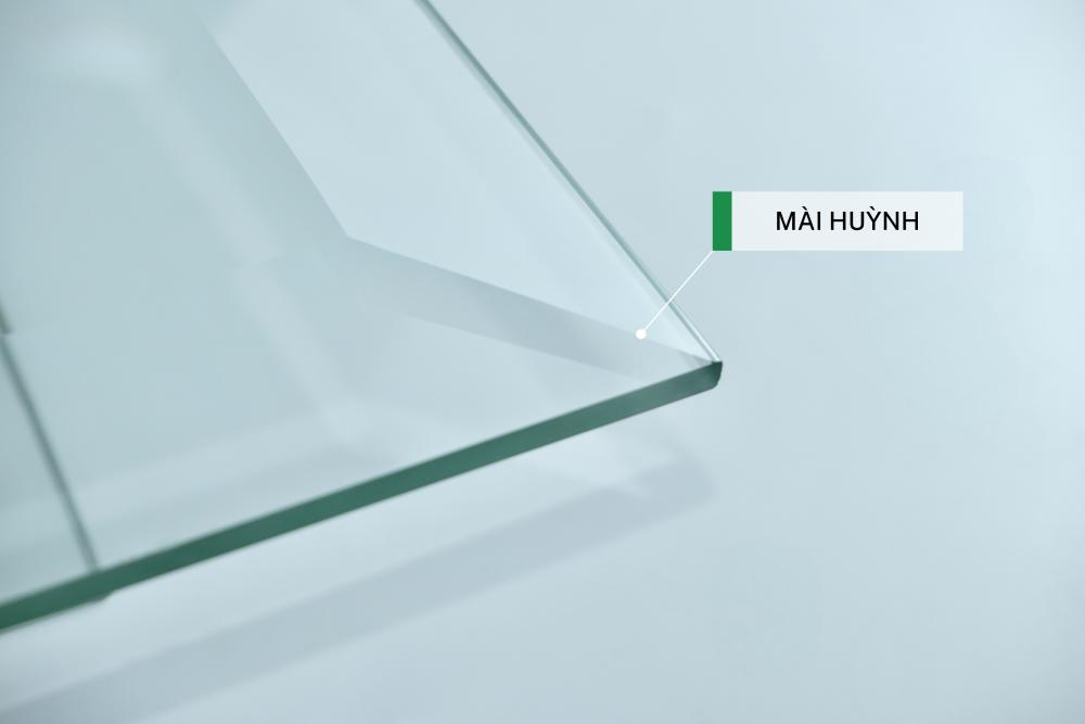 Kiểu mài huỳnh cạnh kính