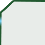 Bo góc mặt bàn kính