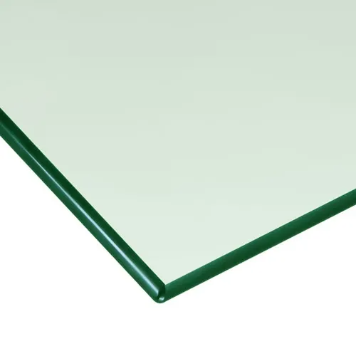 Mài bút chì cạnh mặt bàn kính