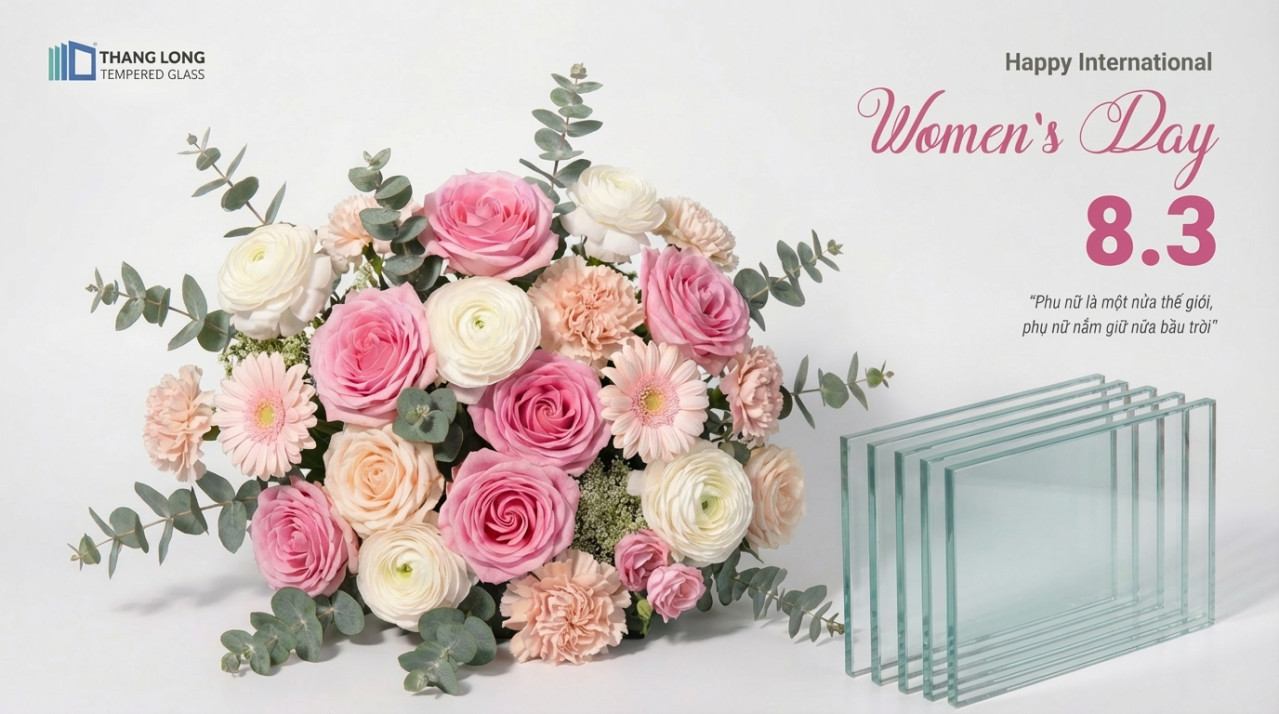 THĂNG LONG GLASS CHÚC MỪNG NGÀY QUỐC TẾ PHỤ NỮ 8/3