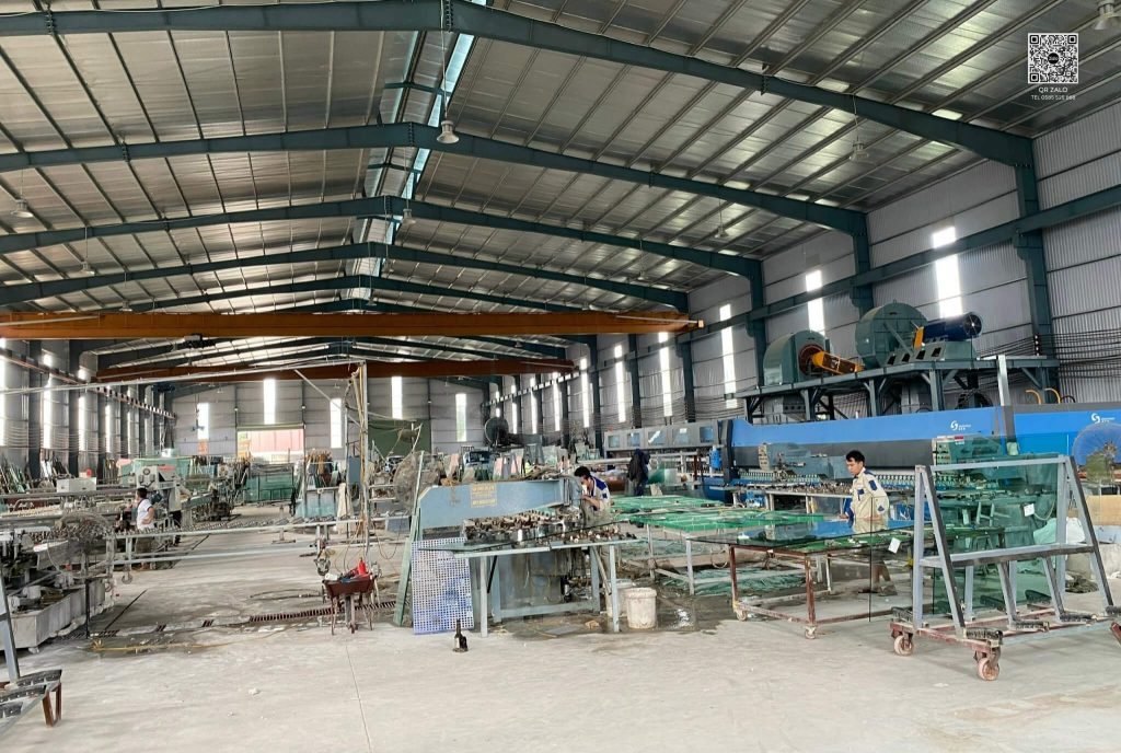Địa chỉ nhà máy Kính Thăng Long tại Phú Cát chuyên cung cấp, cắt và gia công kính xây dựng