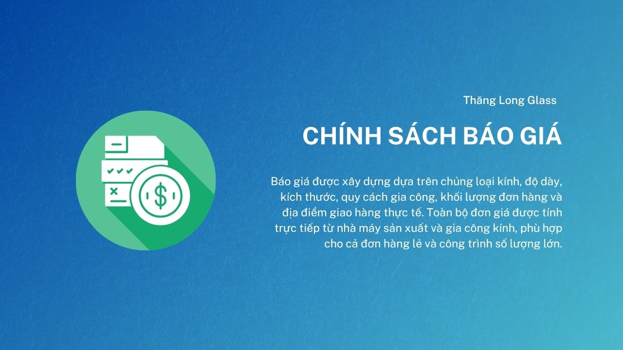 Chính sách báo giá 3 Chính sách báo giá