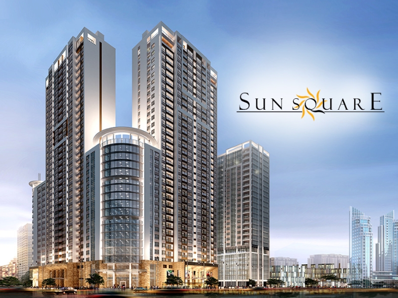 Dự án kính cong chung cư Sun Square Lê Đức Thọ 1 Dự án kính cong chung cư Sun Square Lê Đức Thọ