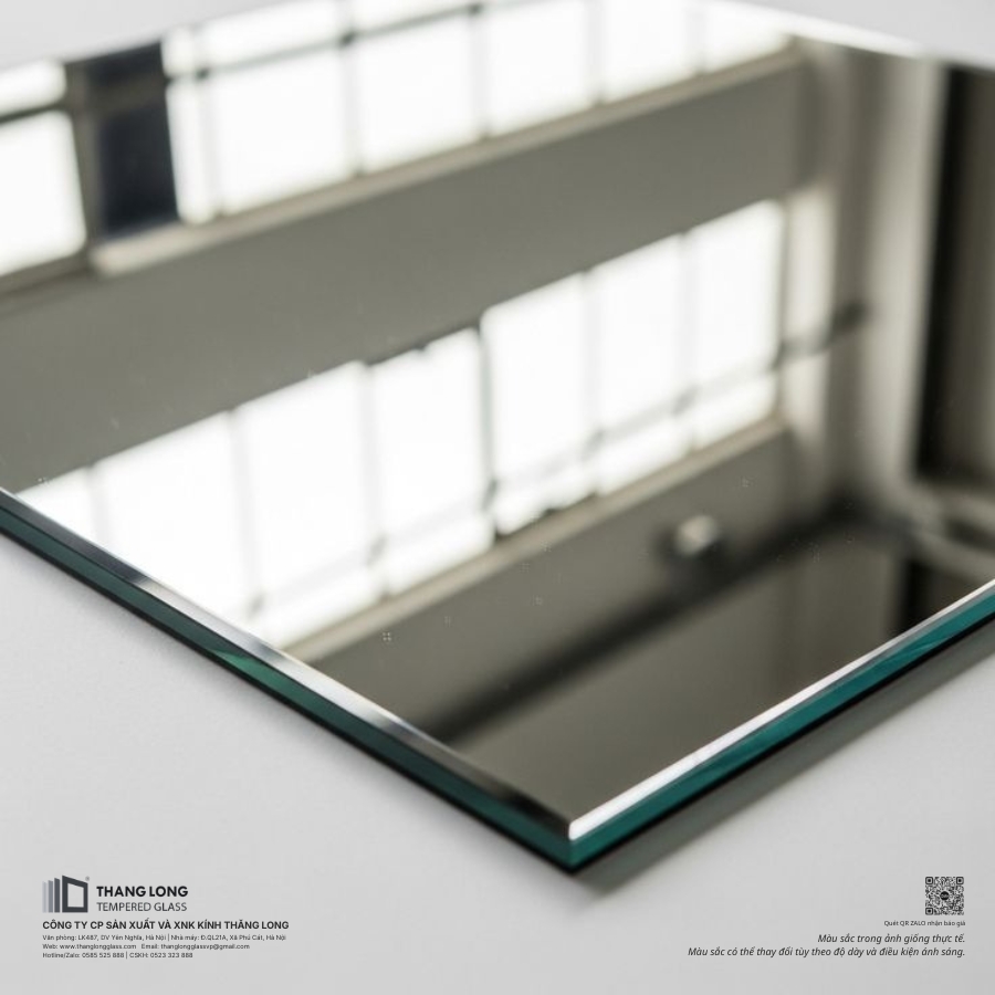 Gương 2 lớp dán an toàn Thăng Long Glass
