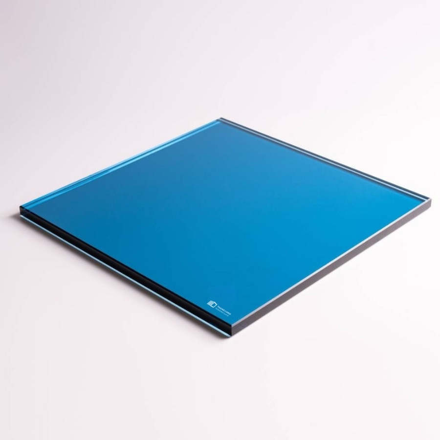 Kính cường lực màu xanh biển Thăng Long Glass