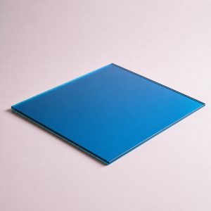 Kính dán an toàn 6.38mm màu xanh biển
