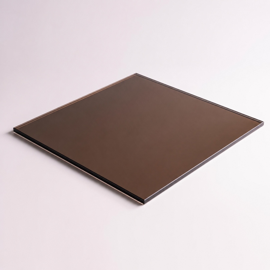 Kính cường lực màu trà 8mm thăng long glass