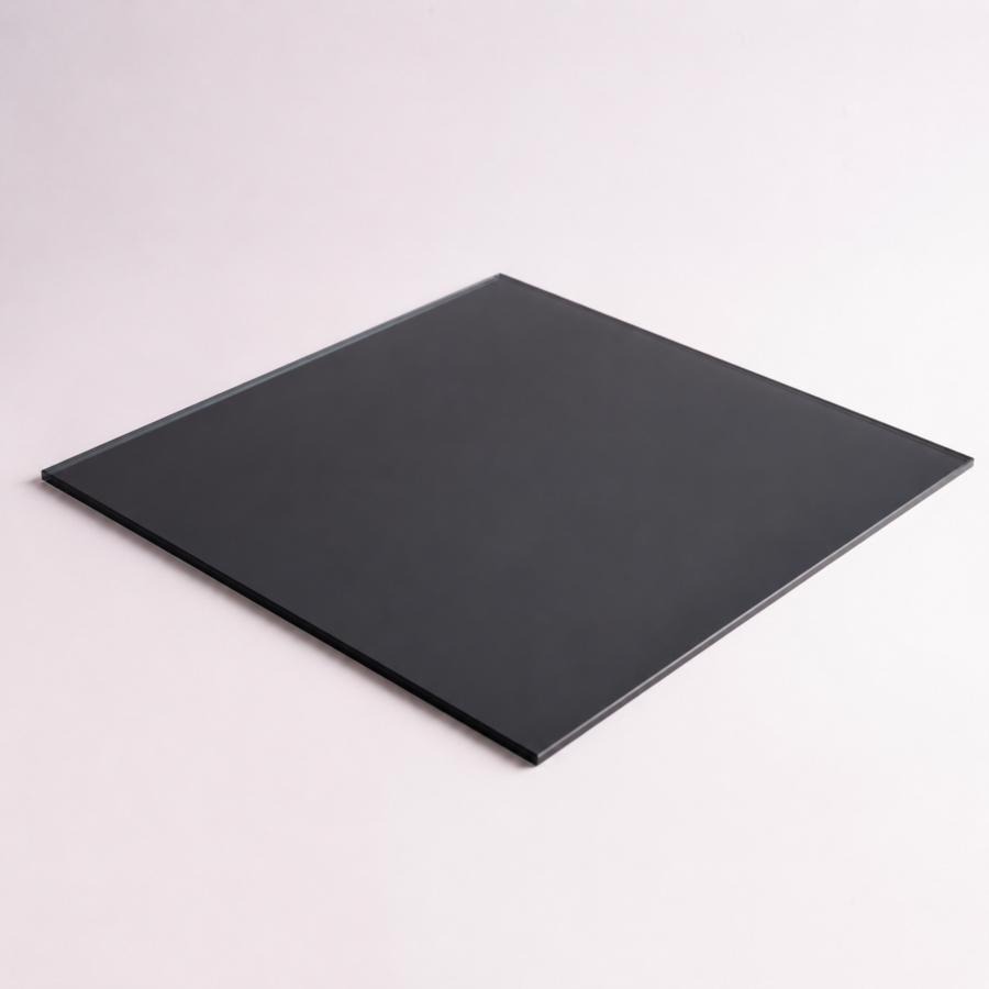 Kính cường lực màu xanh đen 8mm thăng long glass