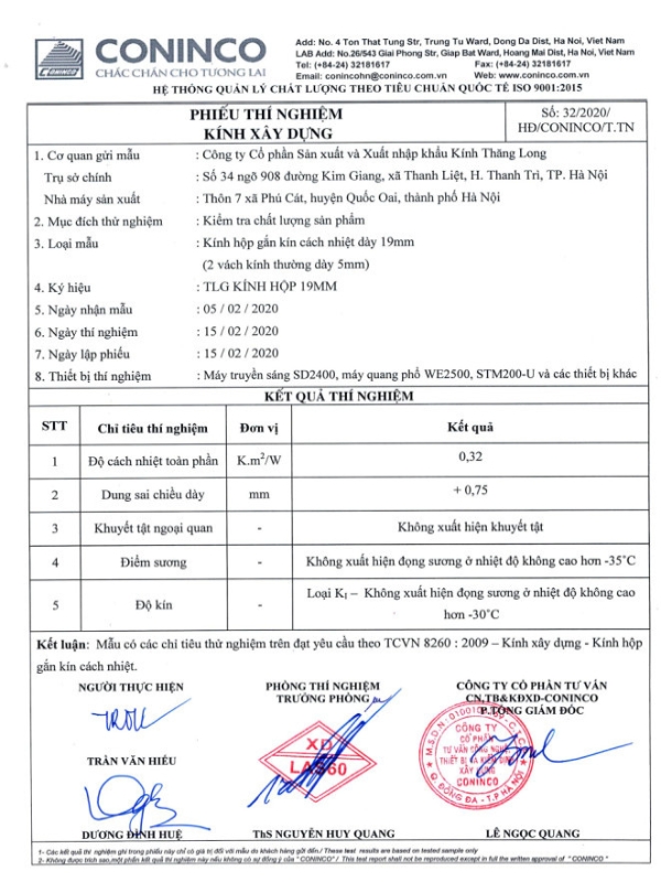 Home 19 Chứng chỉ kính hộp