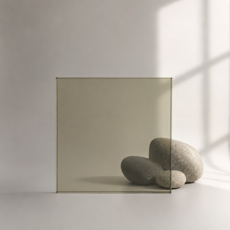 Kính dán an toàn màu trà đậm Thăng Long Glass
