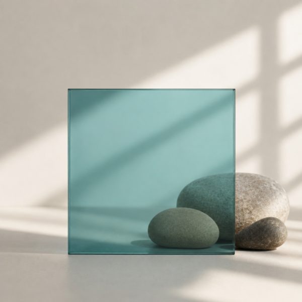 Kính dán an toàn xanh blue đậm Thăng Long Glass