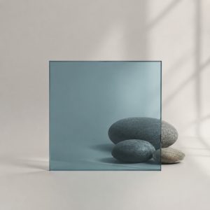 Kính dán an toàn 13 Kính dán an toàn xanh blue nhạt Thăng Long Glass