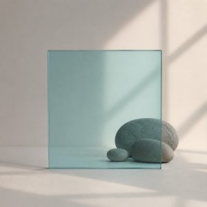 Kính dán an toàn 2 Kính dán an toàn xanh nước biển Thăng Long Glass