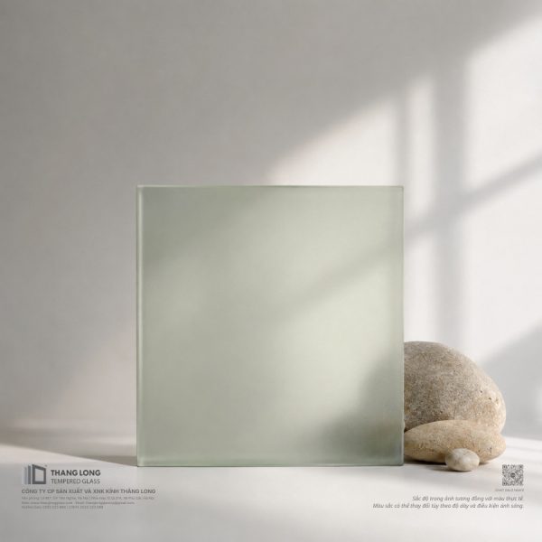 Kính dán an toàn trắng sữa Thăng Long Glass