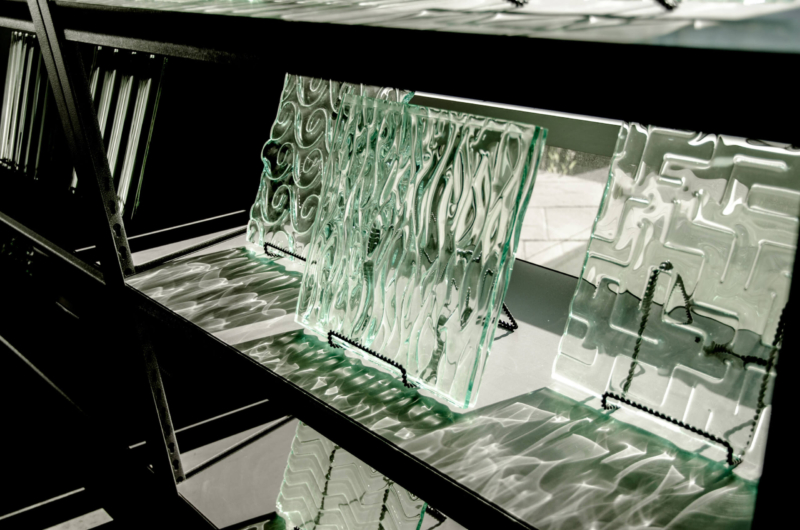 Kính hoa văn 16 Kính hoa văn Thăng Long Glass