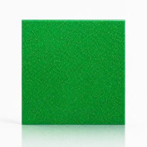 Kính sơn màu 12 Kính sơn màu kim sa xanh cốm TL.KXC01