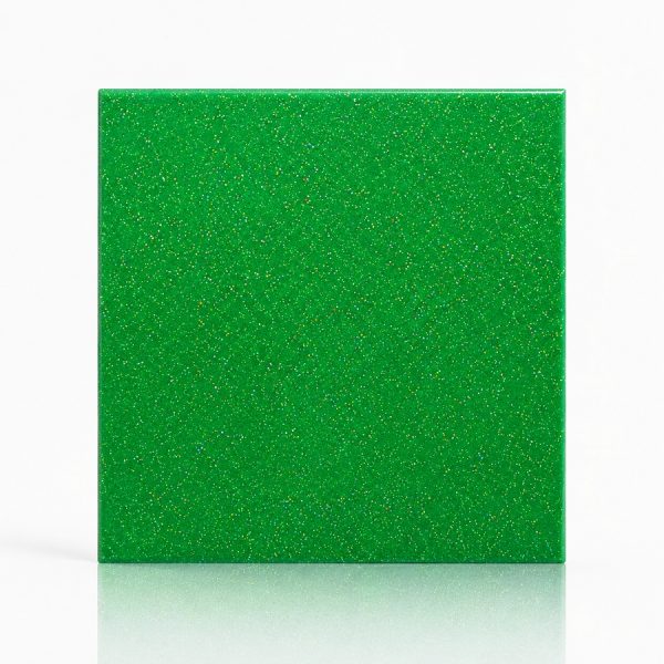 Kính sơn màu kim sa xanh cốm TL.KXC01