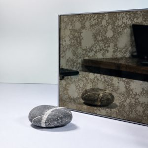Gương giả cổ màu xám khói Thăng Long Glass