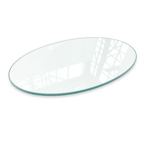 Cắt kính mặt bàn elip Thăng Long Glass