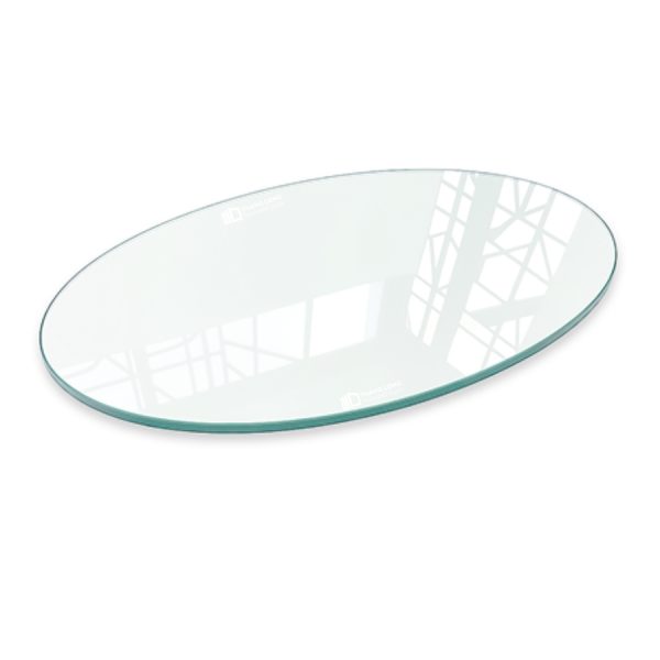 Cắt kính mặt bàn elip Thăng Long Glass