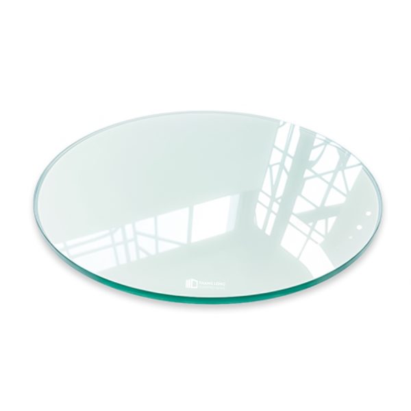 Cắt kính mặt bàn tròn Thăng Long Glass